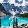 Картина по номерам «Горное озеро»