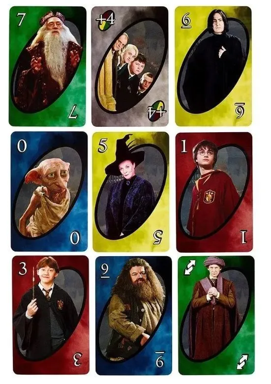 Настольная карточная игра UNO Harry Potter
