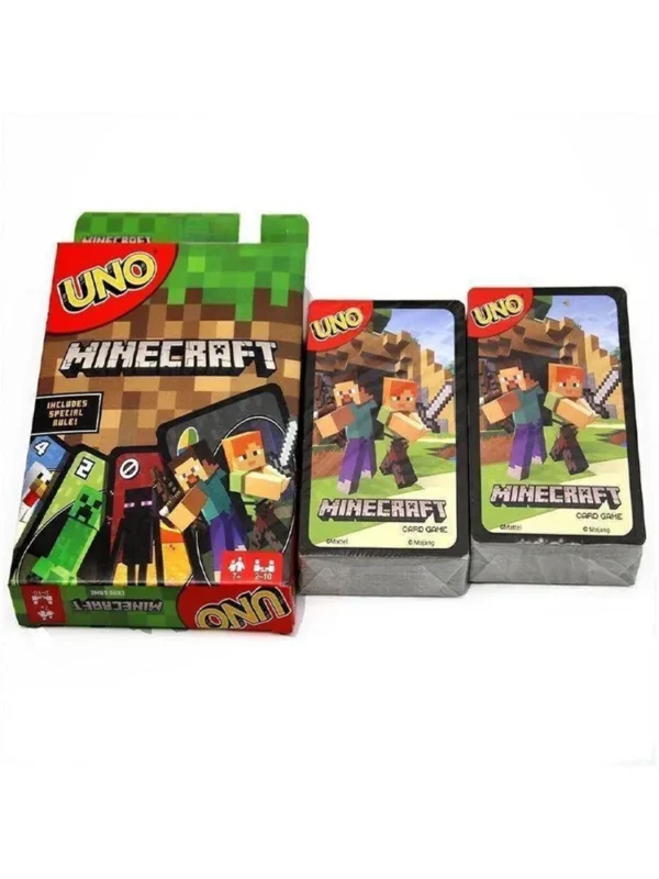 Настольная карточная игра UNO Minecraft