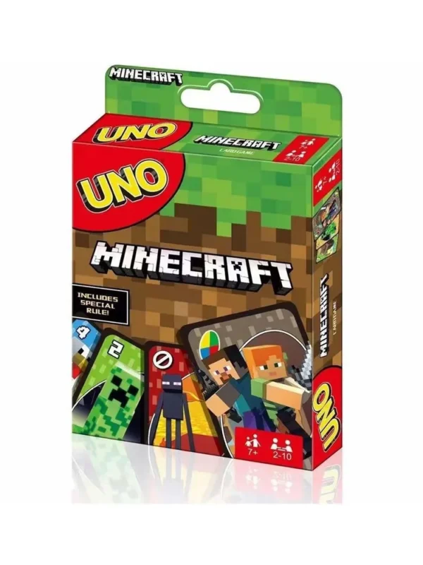 Настольная карточная игра UNO Minecraft