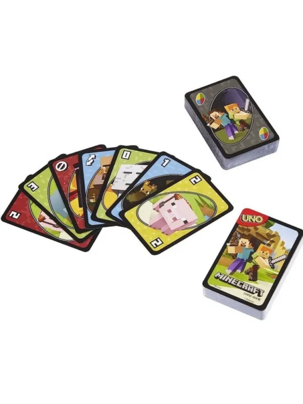 Настольная карточная игра UNO Minecraft