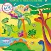 Мир динозавров. Книга с наклейками (600 наклеек)