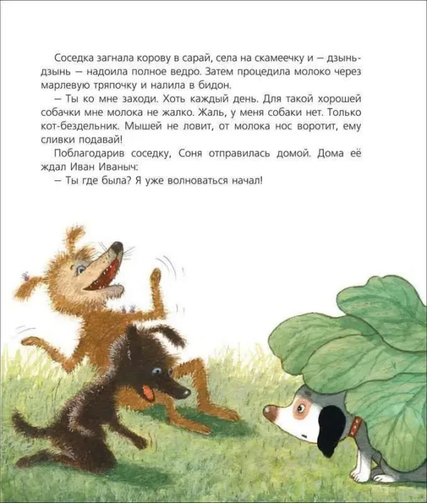 Андрей Усачев: Собачка Соня на даче