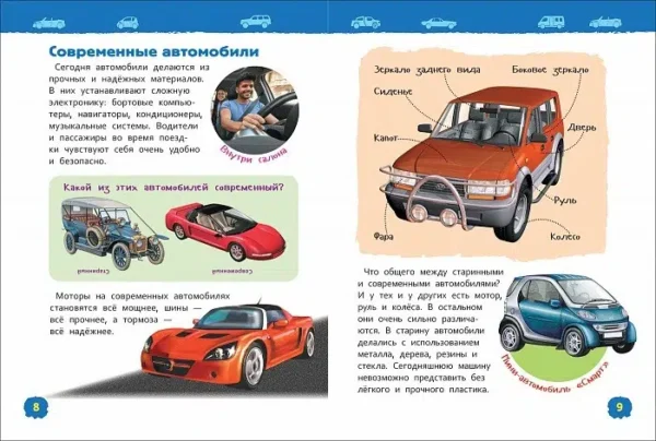 Автомобили. Энциклопедия для детского сада