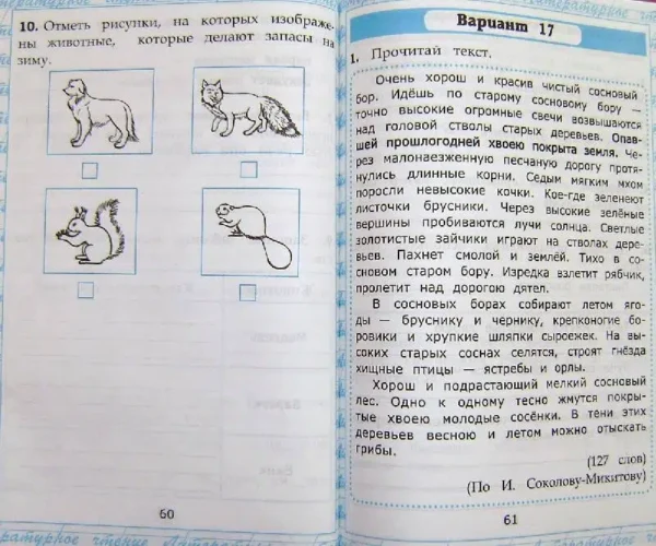 Чтение. 3 класс. Работа с текстом. ФГОС