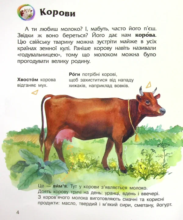 Енциклопедія дошкільника: Свійські тварини (УКР.ЯЗ)