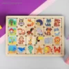 Игра развивающая деревянная «Кто где живет»