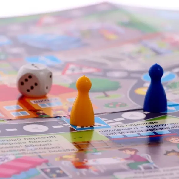 Игра-ходилка с викториной "Гонки по правилам"