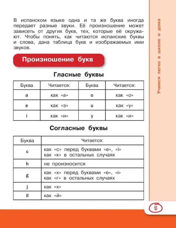 Испанский язык для школьников