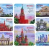 Магнит на изолоне " Москва. Коллаж 06", 8 шт.