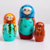 Матрешка «Репка» 6 в 1, МИКС