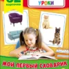 Мой первый словарик (Развивающие карточки 32 шт.) ПОМЯТАЯ КОРОБКА