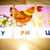 Набор карточек "Собака". Читаем по слогам