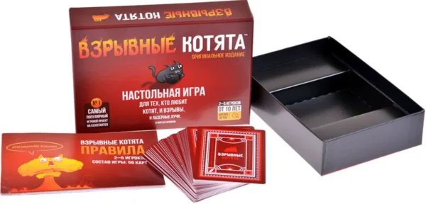 Настольная игра "Взрывные котята"