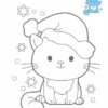 Новогодняя раскраска. 3+