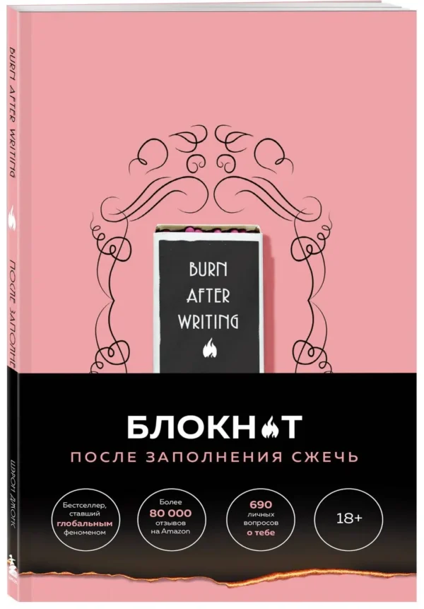 После заполнения сжечь. Блокнот для знакомства с самим собой