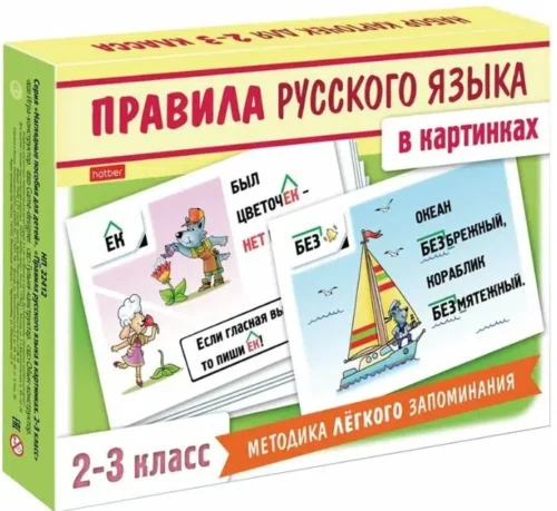 Правила русского языка в картинках. 2-3 классы