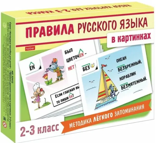Правила русского языка в картинках. 2-3 классы
