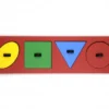 Рамка-вкладыш М. Монтессори «Геометрические фигуры» МИКС