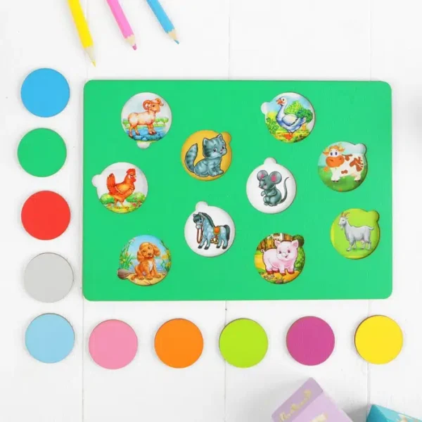 Развивающая игрушка «Секретики». Ассорти