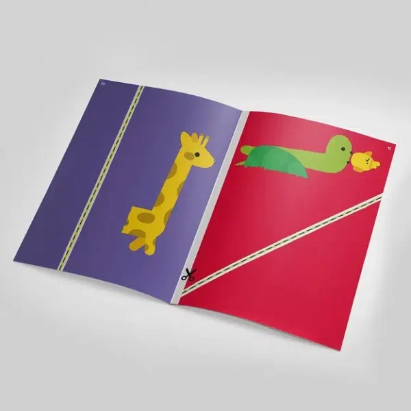 Сгибалки. Тетрадь с развивающими заданиями для детей 3-4 лет