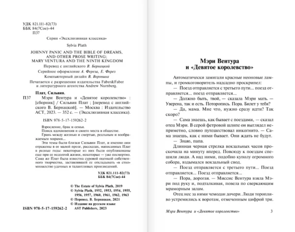 Сильвия Плат: Мэри Вентура и Девятое королевство