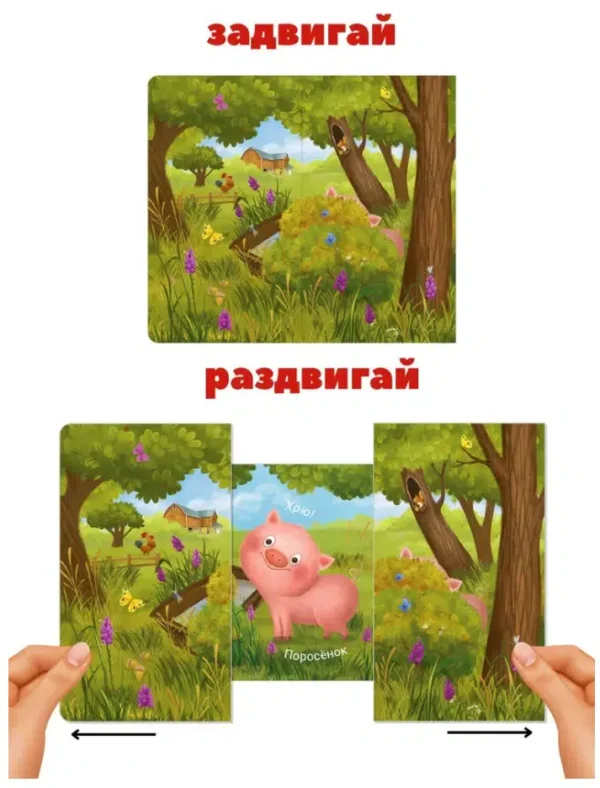 Кто там спрятался? Книжки - задвижки