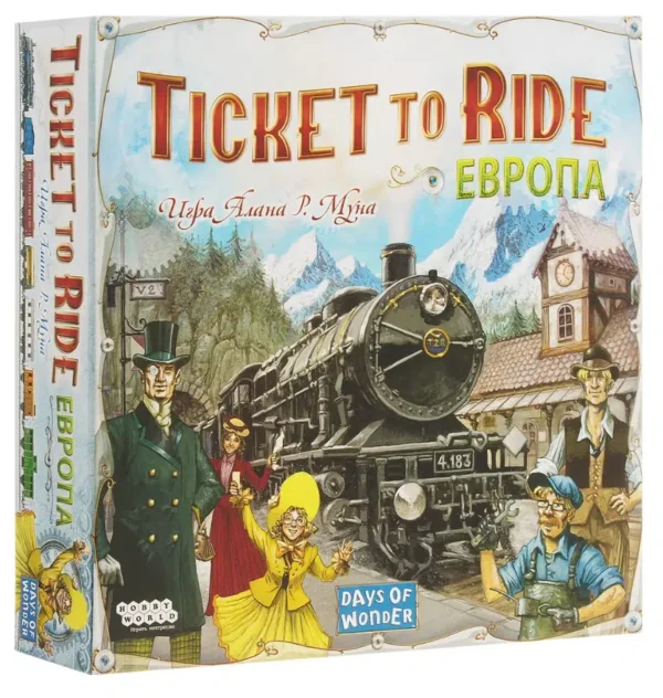 Настольная игра Ticket to Ride Европа