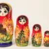 Матрешка Храм 5 кукольная