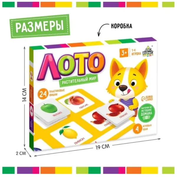 Лото Растительный мир по методике Г. Домана