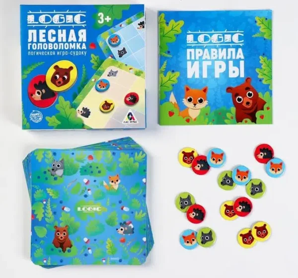 Логическая игра-судоку «Лесная головоломка»