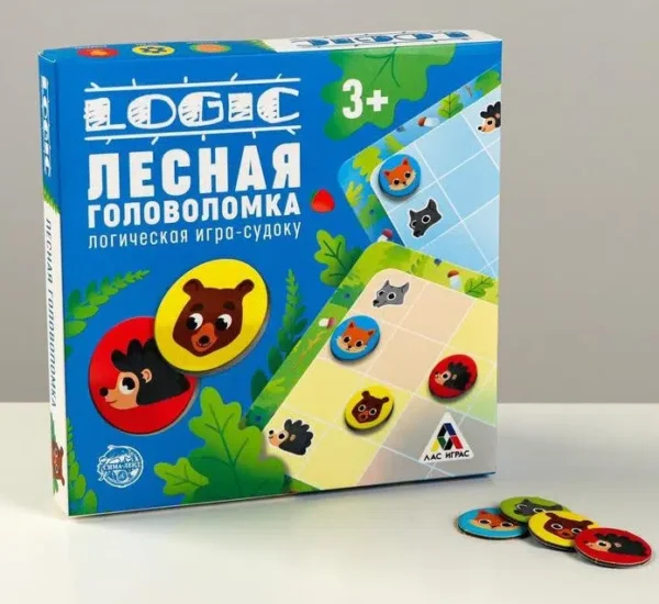 Логическая игра-судоку «Лесная головоломка»