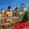 Картина по номерам «Русский монастырь»