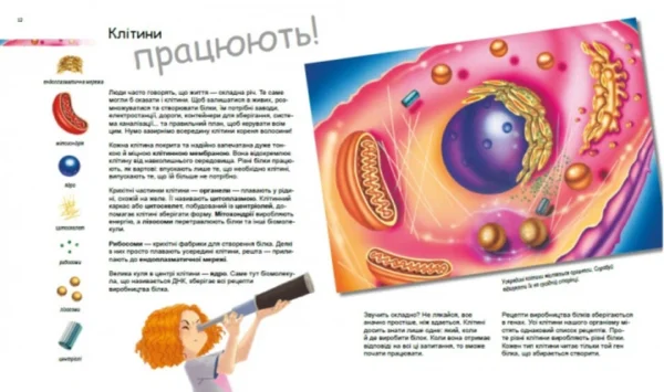 Патрік А. Боєрле: Дивовижний світ клітин (УКР.ЯЗ)