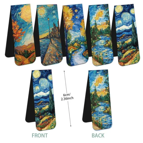 Магнитные закладки "Van Gogh Style"
