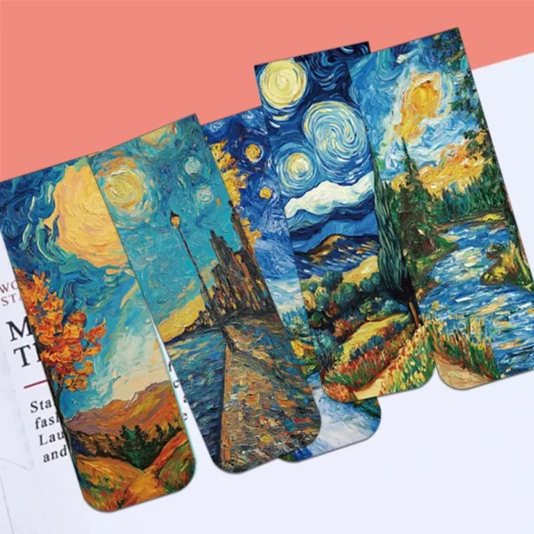 Магнитные закладки "Van Gogh Style"