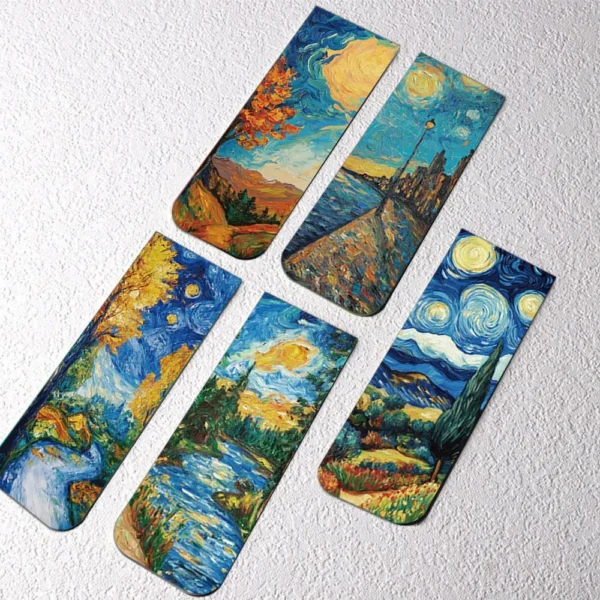 Магнитные закладки "Van Gogh Style"