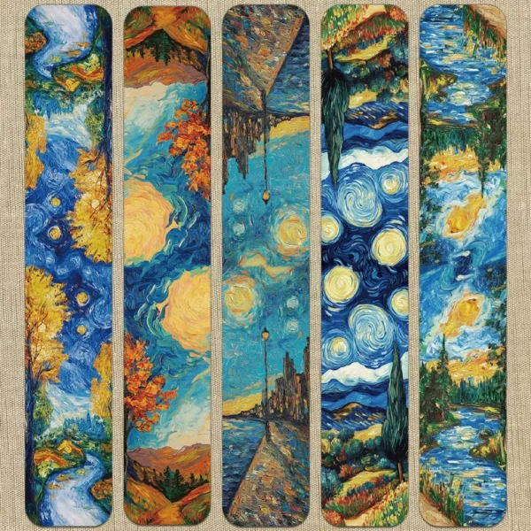 Магнитные закладки "Van Gogh Style"