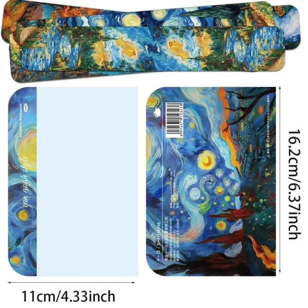 Магнитные закладки "Van Gogh Style"