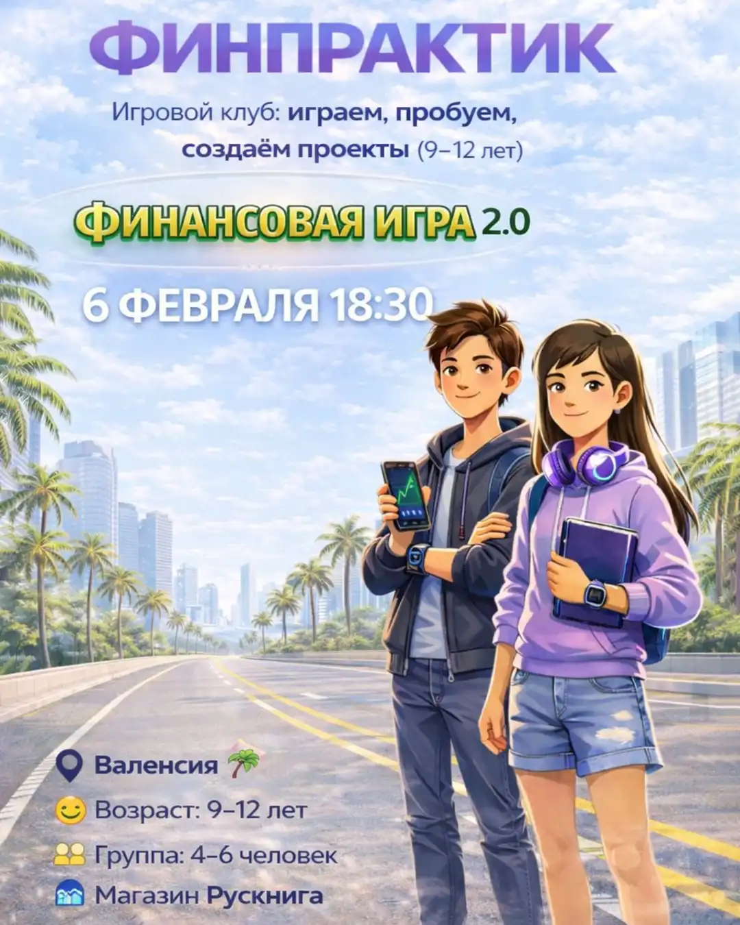ФИНПРАКТИК - новый игровой формат про деньги, выбор и создание собственных проектов