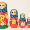 Матрешка Балалайка 5 кукольная