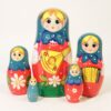 Матрешка Балалайка 5 кукольная