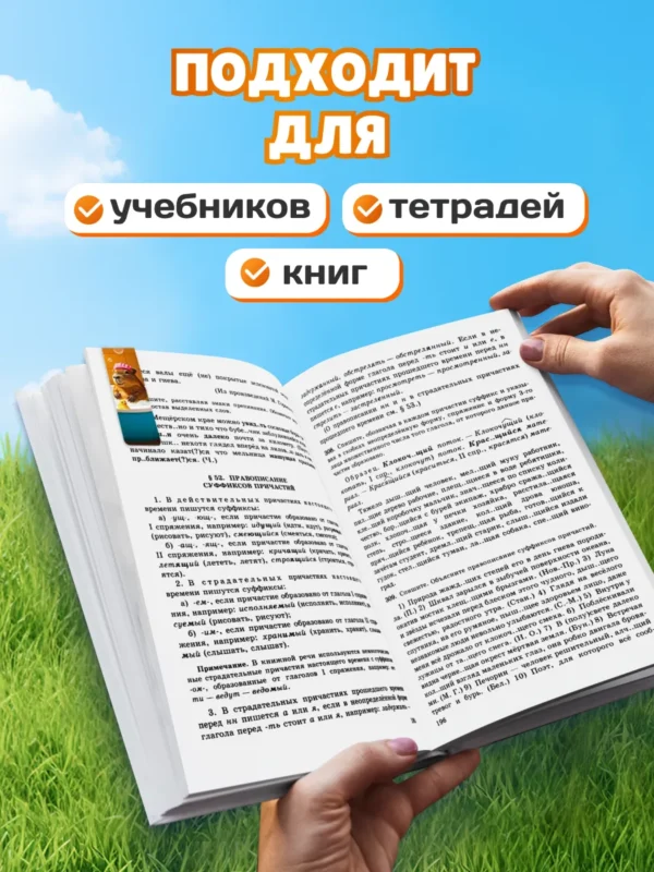 Магнитные закладки для книг и учебников Капибара