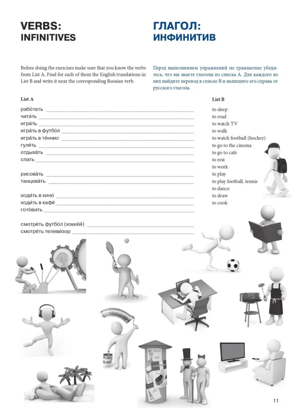 Латышева, Юшкина: Русская практическая грамматика. Russian Grammar in use. Уровень А1