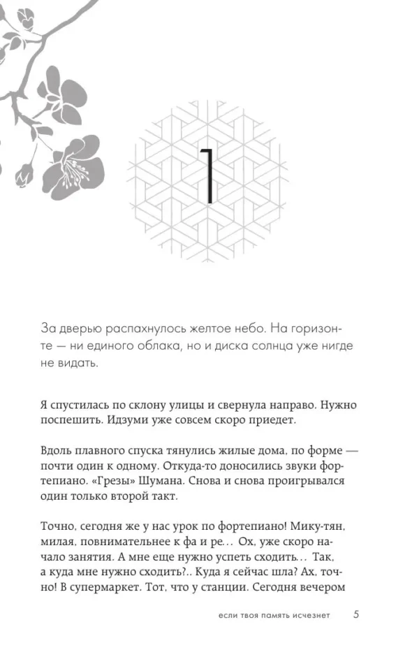 Гэнки Кавамура: Если твоя память исчезнет