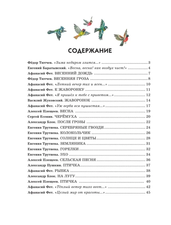 Стихи русских поэтов о природе (ил. В. Канивца)