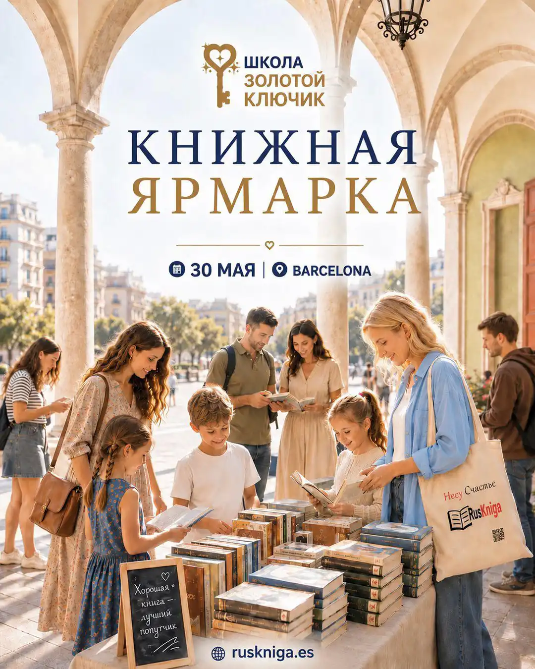 книжная ярмарка в Барселоне - Ruskniga