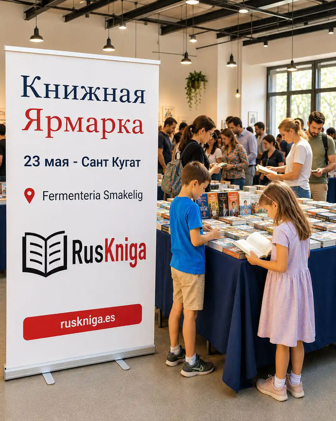 книжная ярмарка в сан кугат дель вальес
