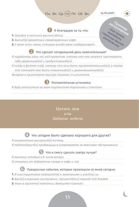 6 минут PURE. Ежедневник, который изменит вашу жизнь (продолжение, базальт)