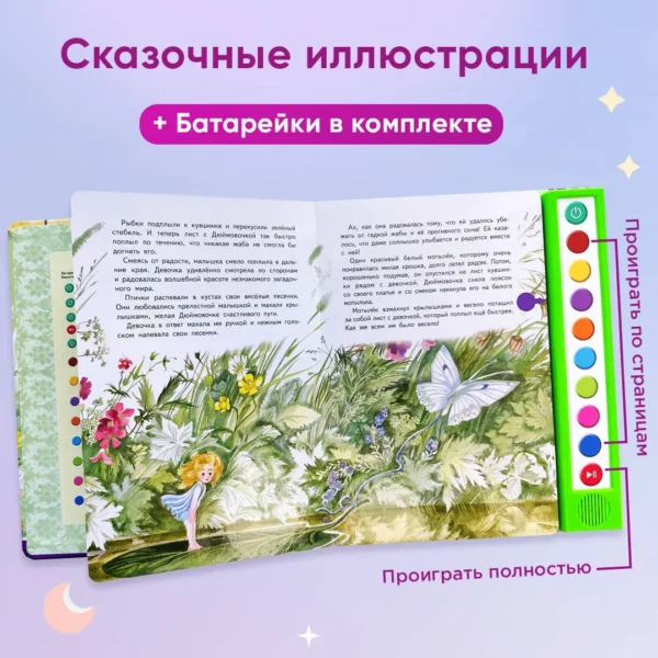 Г. Х. Андерсен: Дюймовочка (+ музыка В.А. Моцарта)
